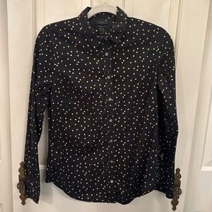 J. Crew Polk Dot Shirt